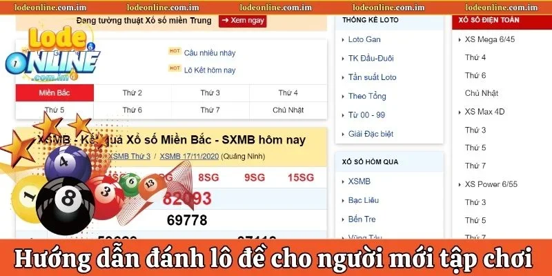 Hướng dẫn đánh lô đề cho người mới tập chơi